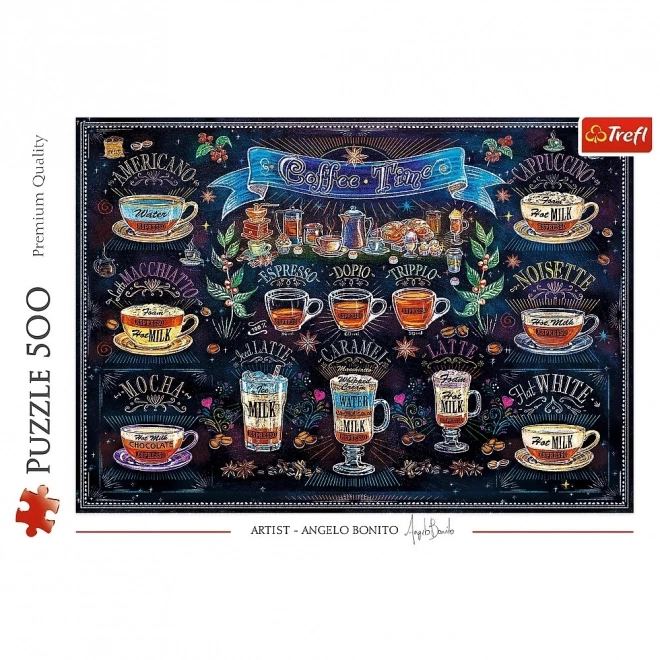 Puzzel 500 stukjes Tijd voor koffie