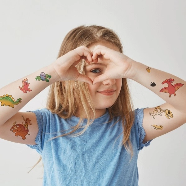 Tatoeages met dinosaurusthema