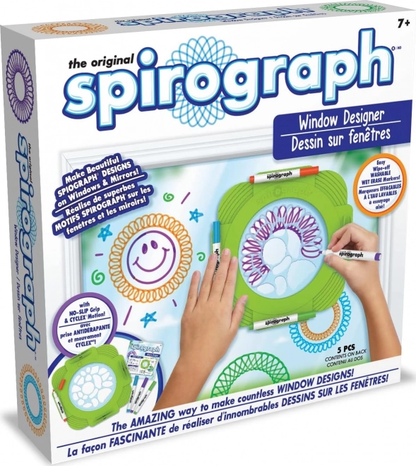 SPIROGRAPH raamdecoratie