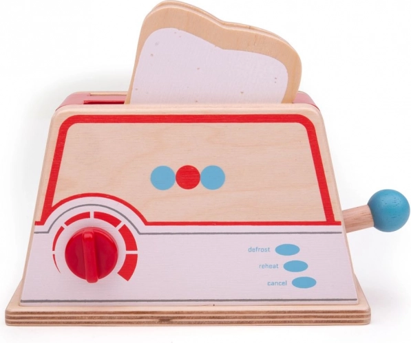 Houten broodrooster voor kinderkeuken BIGJIGS TOYS