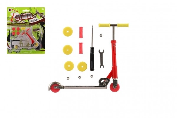 Vingerstep scooter met accessoires