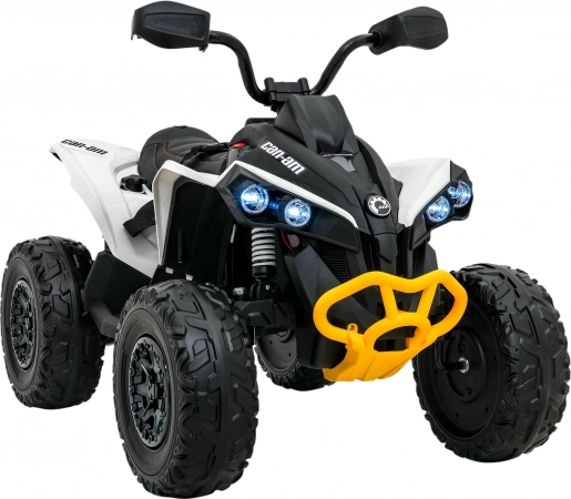 Elektrische kinderquad Maverick ATV wit