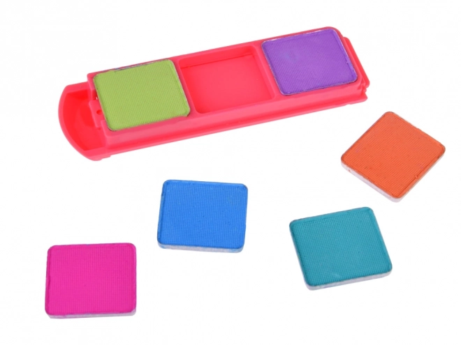Kleurrijke set krijtjes voor het kleuren van haar