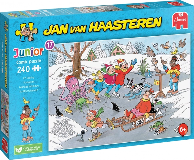 JUMBO Puzzel JvH Junior 17: Schaatsen 240 stukjes