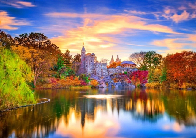 Puzzel Kasteel Belvedere, New York 1000 stukjes