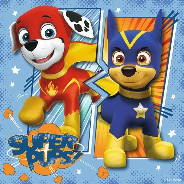 Paw Patrol 3x49 stukjes
