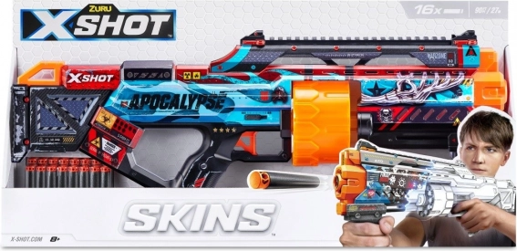 X-Shot Skins Last Stand schuimblaster (16 pijlen)
