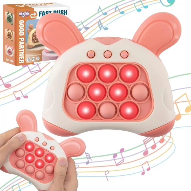 WOOPIE spel Pop It Elektronisch antistress behendigheid Konijn oren