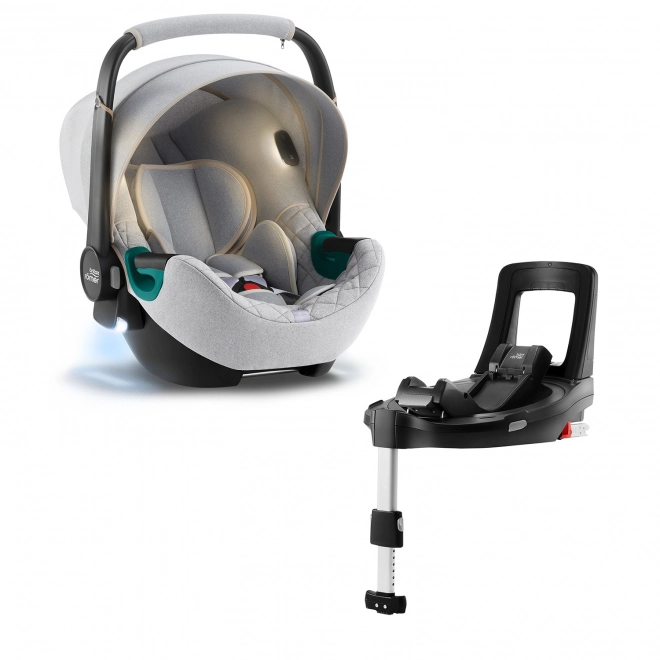 Autostoeltje Britax Römer Baby-Safe iSense Bundel Flex iSense, Nordic Grey