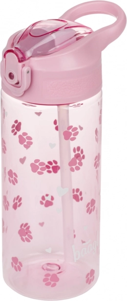 Duurzame drinkfles Baagl Pootafdrukken 500 ml