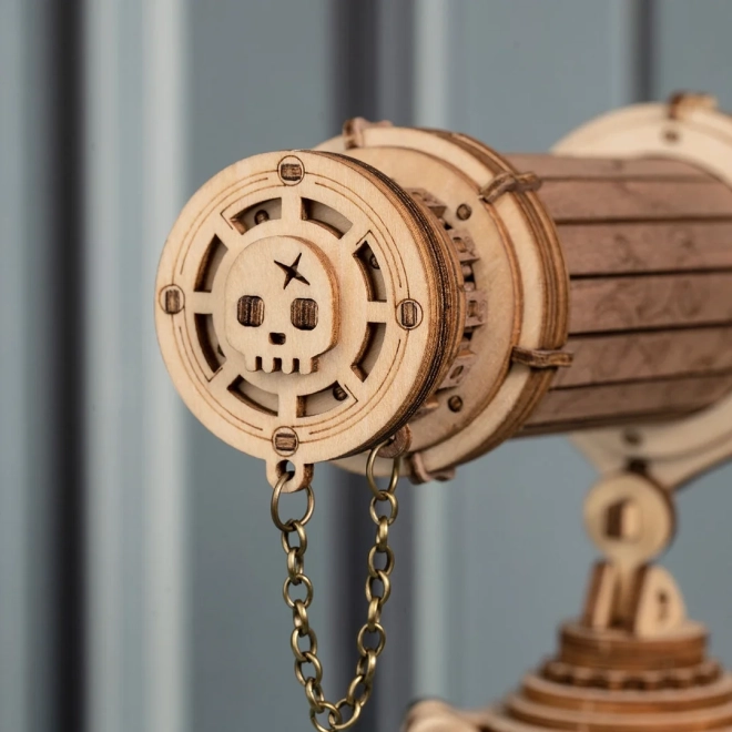 ROBOTIME Rokr Houten Model van een Monoculaire Telescoop