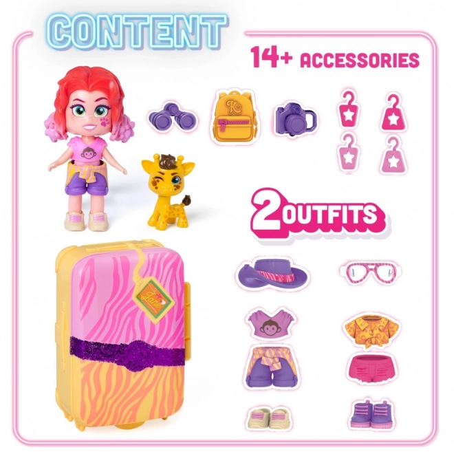 KookyLoos - Jane in koffer met accessoires