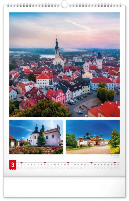 Wandkalender Mijn vaderland 2025, 33 × 46 cm