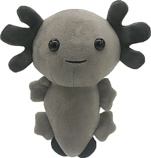 Cozy Noxxiez pluchen axolotl grijs 21 cm