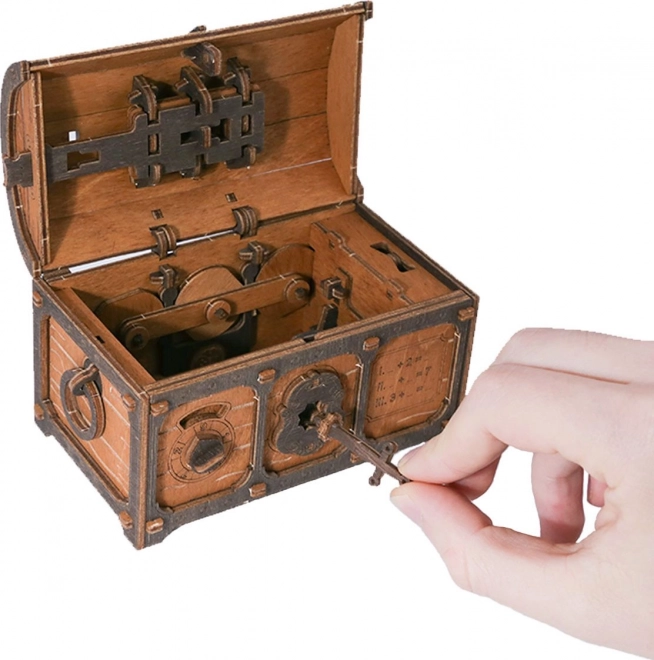 Escape Room Schatkist houten 3D-puzzel