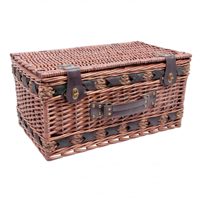Echte Deluxe Picknickmand voor 4 Personen