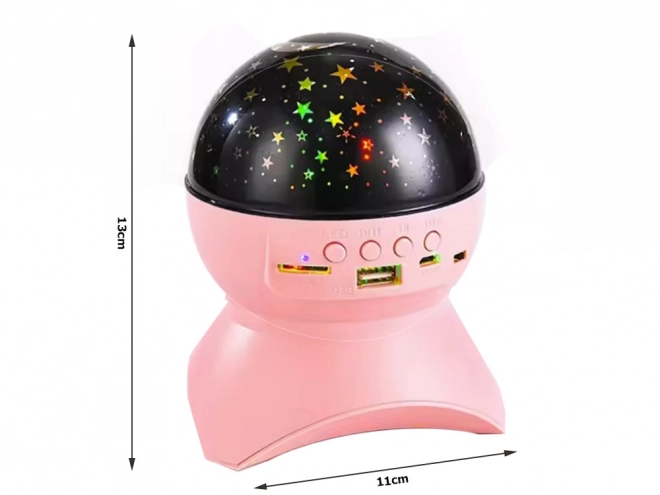 Sterrenprojector en bluetooth-speaker