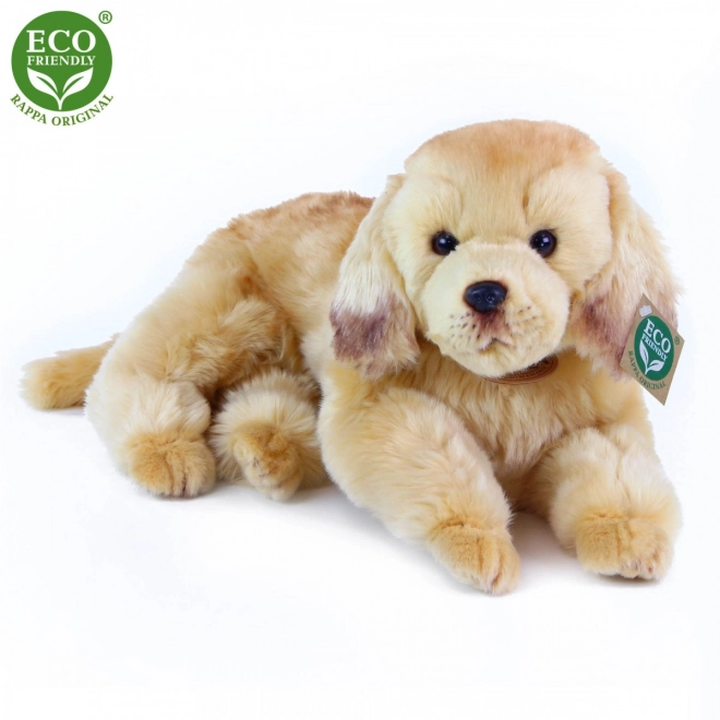 Rappa Pluchen hond gouden retriever liggend 32 cm ECO-VRIENDELIJK