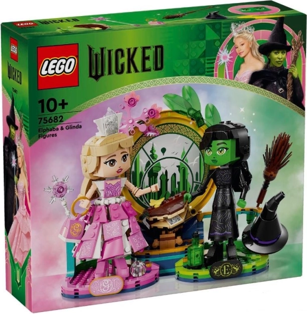 LEGO Wicked Figuren Elphaba en Glinda