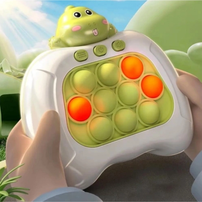 Woopie anti-stress spel POP IT Dino groen