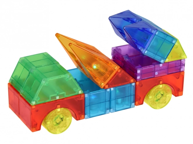 3D magnetische blokken Verlichte magnetische blokken 64 stuks ZA5240