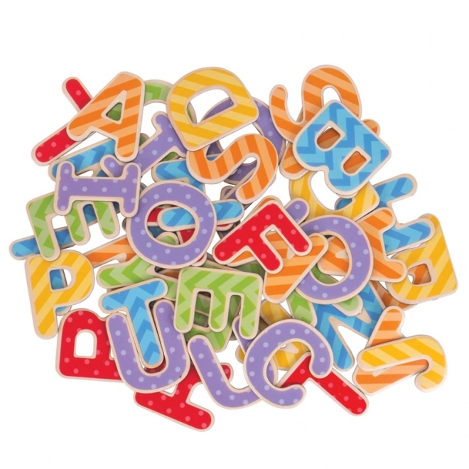 Bigjigs Toys Magnetische gekleurde alfabet (hoofdletters)
