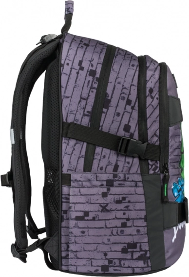 Set 3 Skate Baagl Minecraft TNT: Rugzak, Etui, Zak