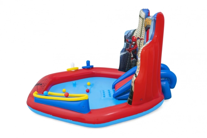 Opblaasbaar waterpark Spider-Man