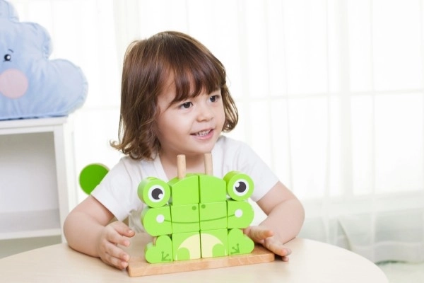 Houten puzzel - Kikker
