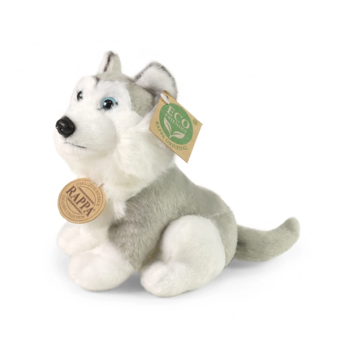 Pluche husky hond 16 cm MILIEUVRIENDELIJK