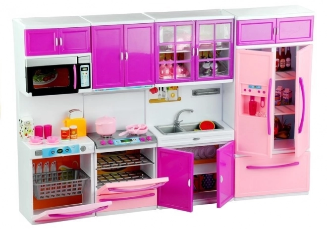 Roze-paarse ontwerp