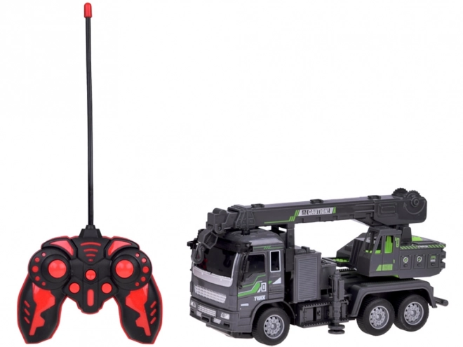 Bouwkraanwagen met LED-verlichting