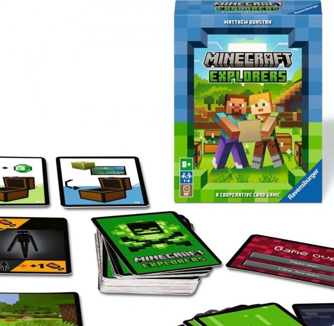 RAVENSBURGER Kaartspel Minecraft Verkenners