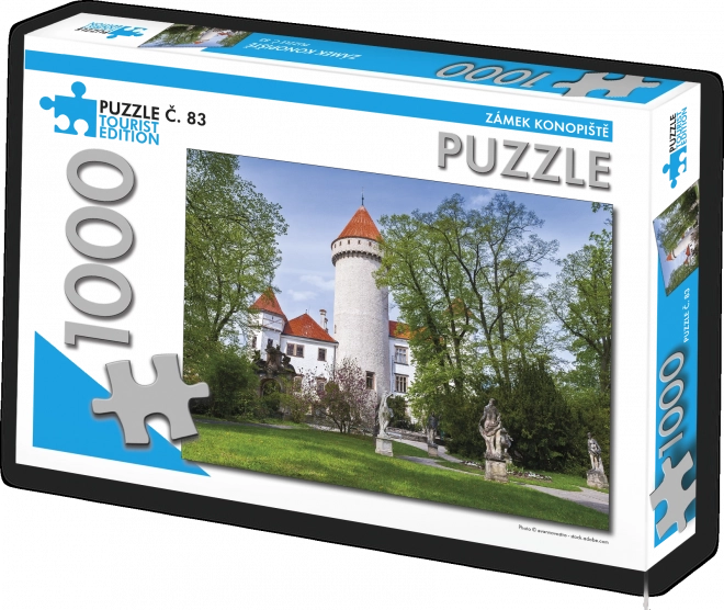 Puzzel Kasteel Konopiště 1000 stukjes
