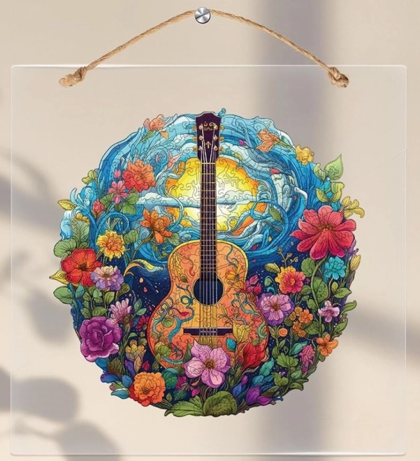 Houten puzzel Gitaar 200 stukken