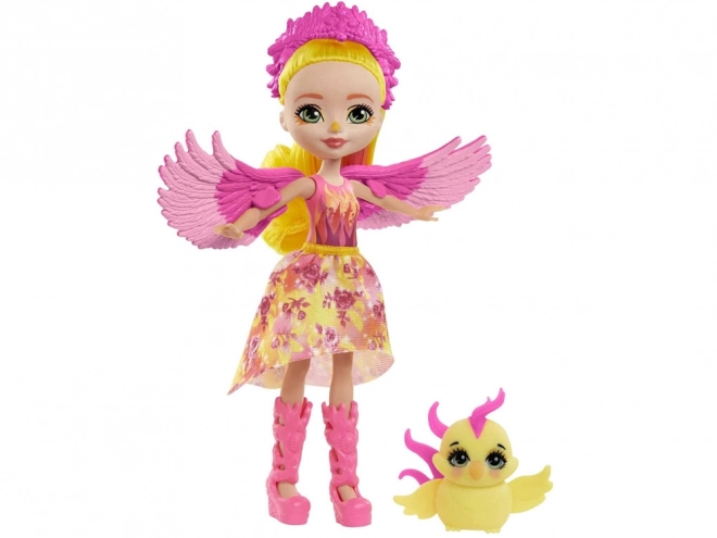 Lalka Enchantimals met knuffeldier Fenix