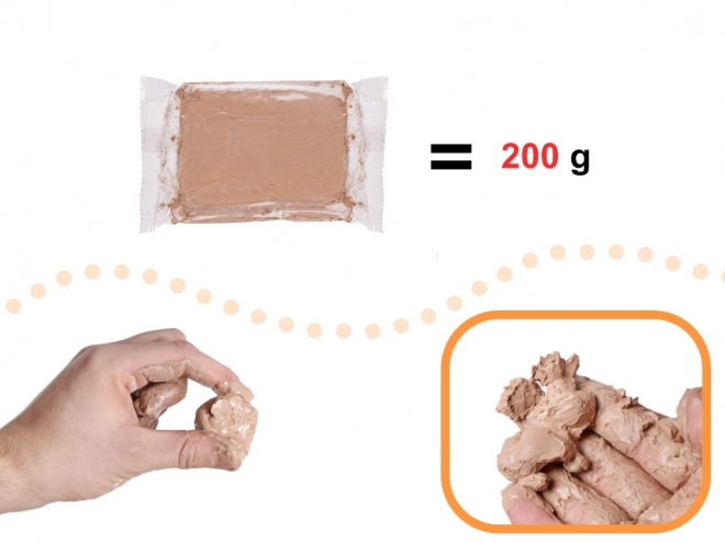 Kleimassa voor pottenbakkersschijf 1200 g