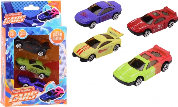 Autootjes Orange Toys die van kleur veranderen 1:64