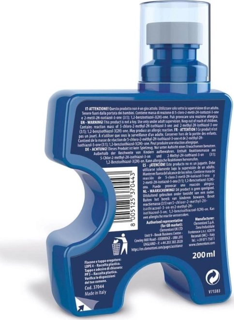 Ergonomische fles met inhoud 200 ml