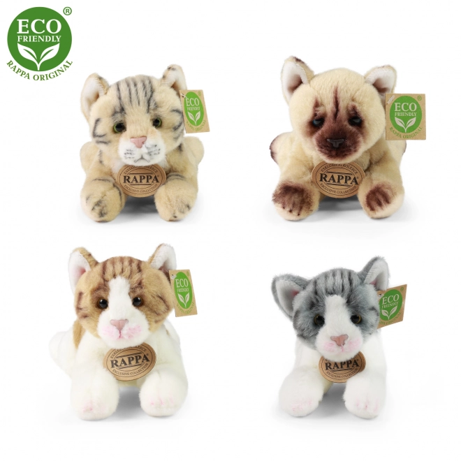 Pluche kat 18 cm ecologisch