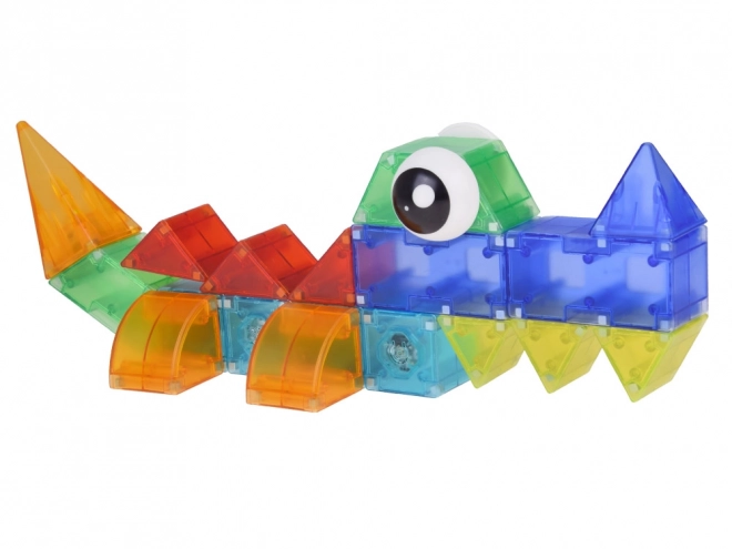 3D magnetische blokken Verlichte magnetische blokken 64 stuks ZA5240