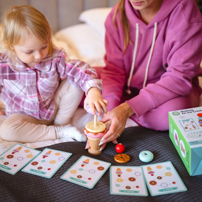 Woopie Green houten ijsjes montessori ijssalon
