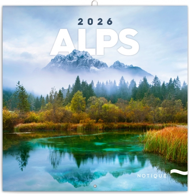 Notitiekalender Alpen 2026