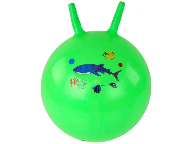 Springbal 45 cm groen