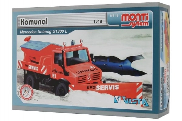 Bouwpakket Monti System MS 18 Communal Mercedes 22x15x6cm