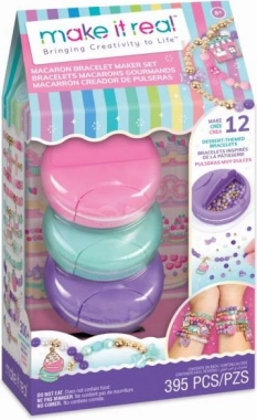 Macaron box voor het maken van armbanden – creatieve set voor kinderen