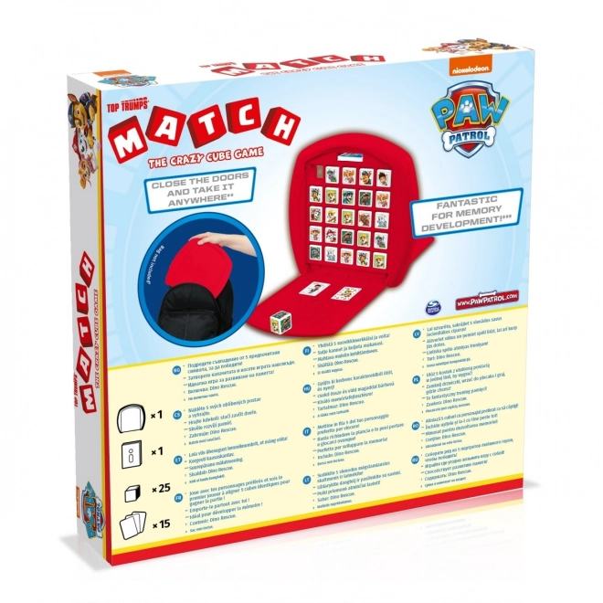 Gezelschapsspel Match Paw Patrol