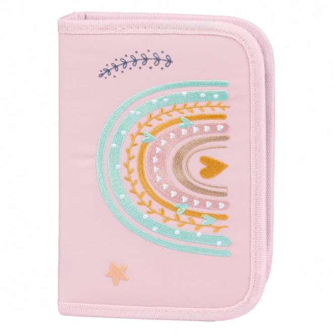 BAAGL 3 SET Zippy Duha roze: rugzak, etui, zak