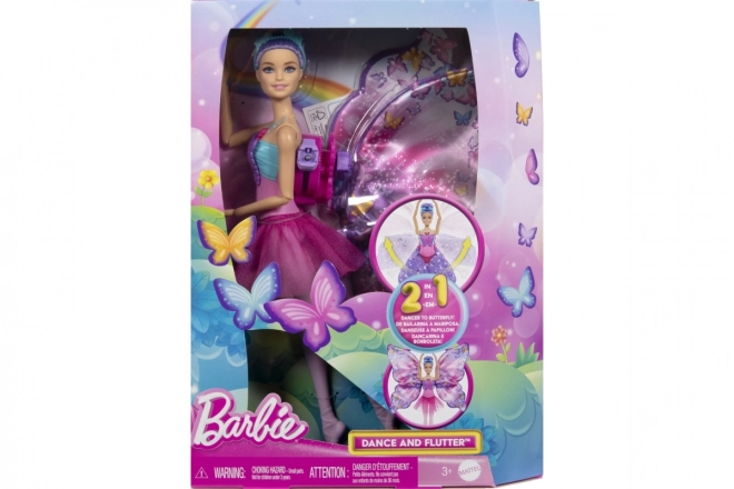 Barbie Dansende pop met vlindervleugels HXJ10