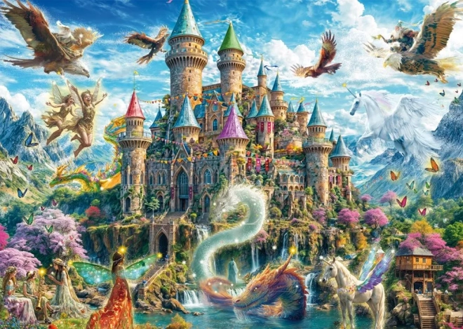 Puzzel Sprookjeskasteel 1000 stukjes
